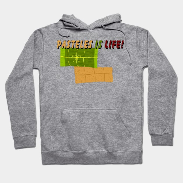 Pasteles is life Hoodie by Orchid's Art